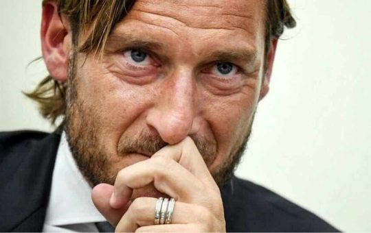 Francesco Totti sbotta contro Antonella Fiordelisi