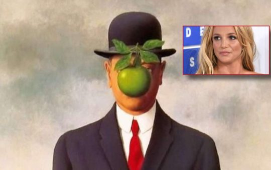 Britney Spears cita Magritte